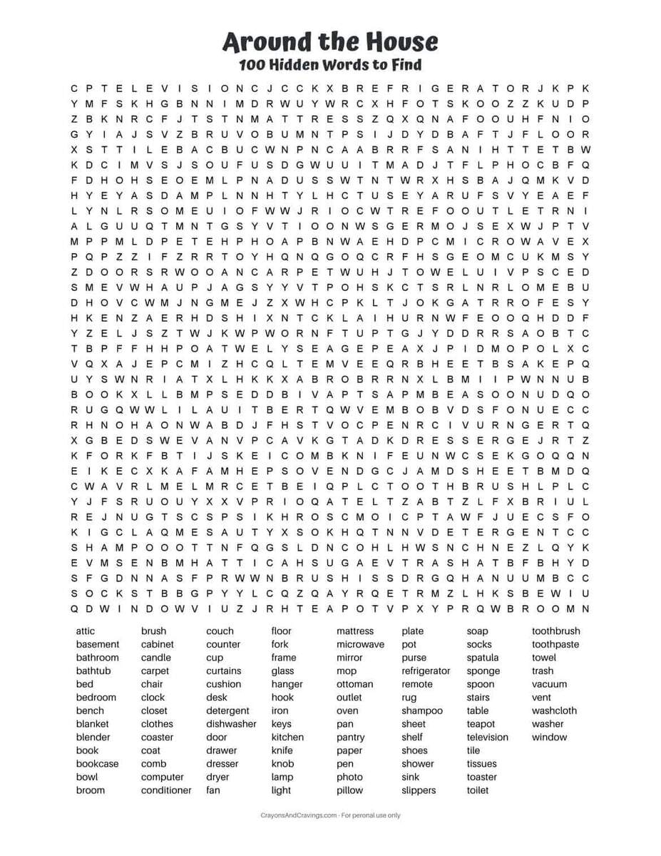 100 Word Word Search PDF Free Printable Hard Word Search 100 Hard Word Search Puzzles Printable FREE Growing Play