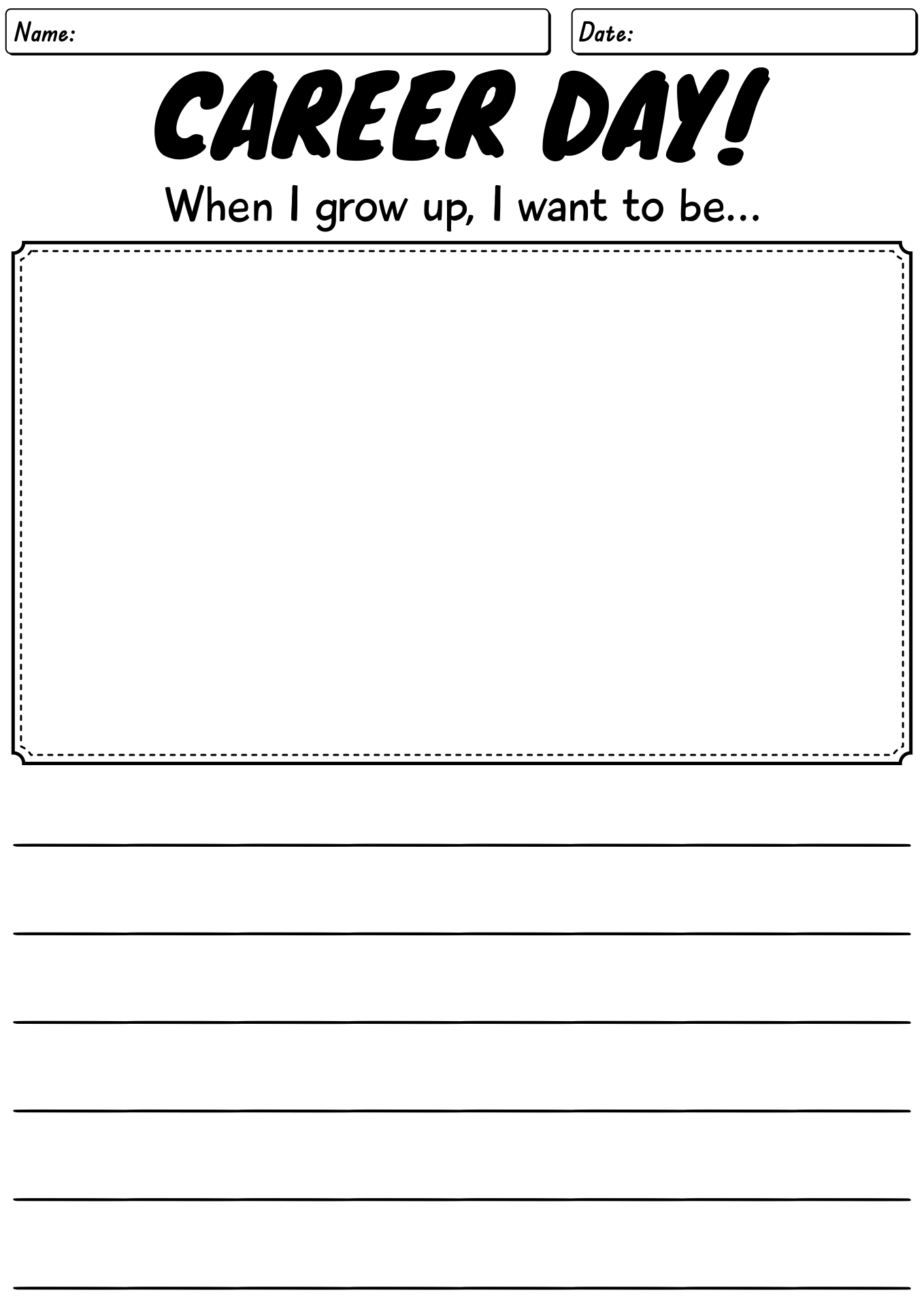 13 Career Activities Worksheets Free PDF At Worksheeto Learning About Careers Worksheet Free Printable Digital PDF Worksheets Library
