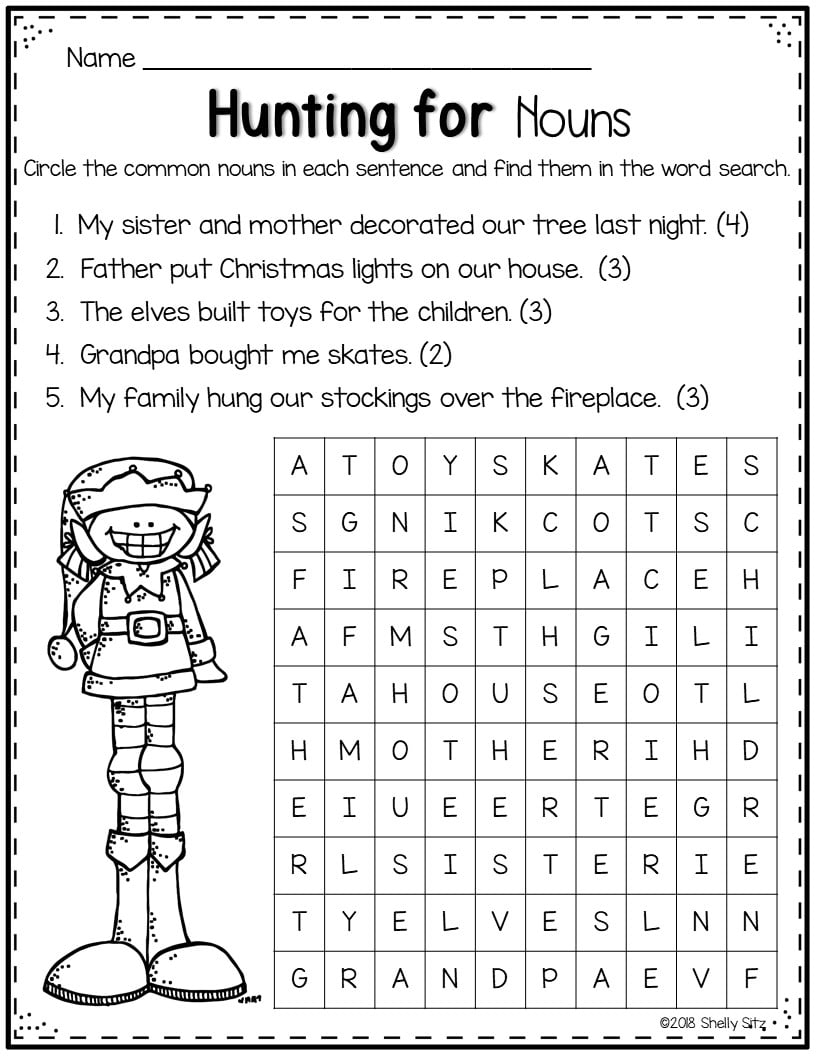 Christmas Reading Comprehension Worksheet Games4esl