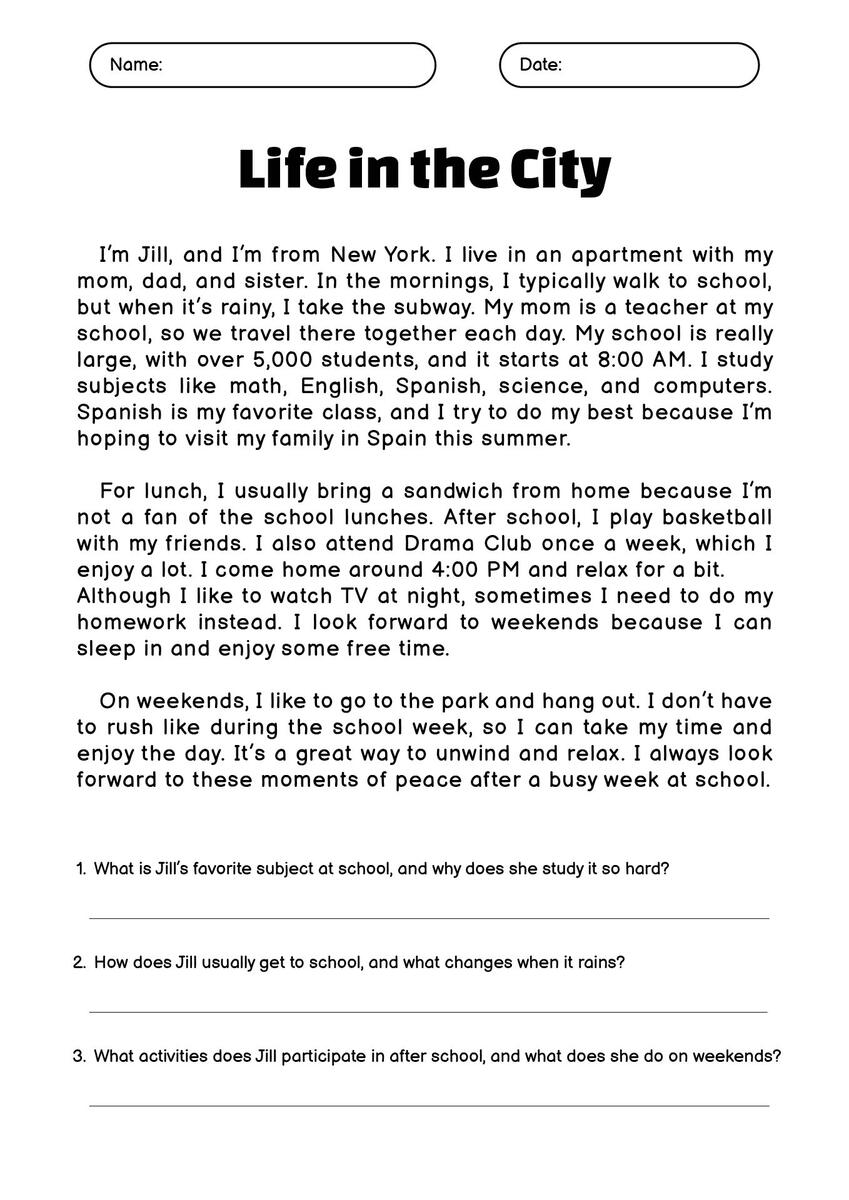 15 Printable 9th Grade Reading Comprehension Worksheets Free PDF At Worksheeto Ninth Grade Reading Comprehension Worksheets Passages Question Sets