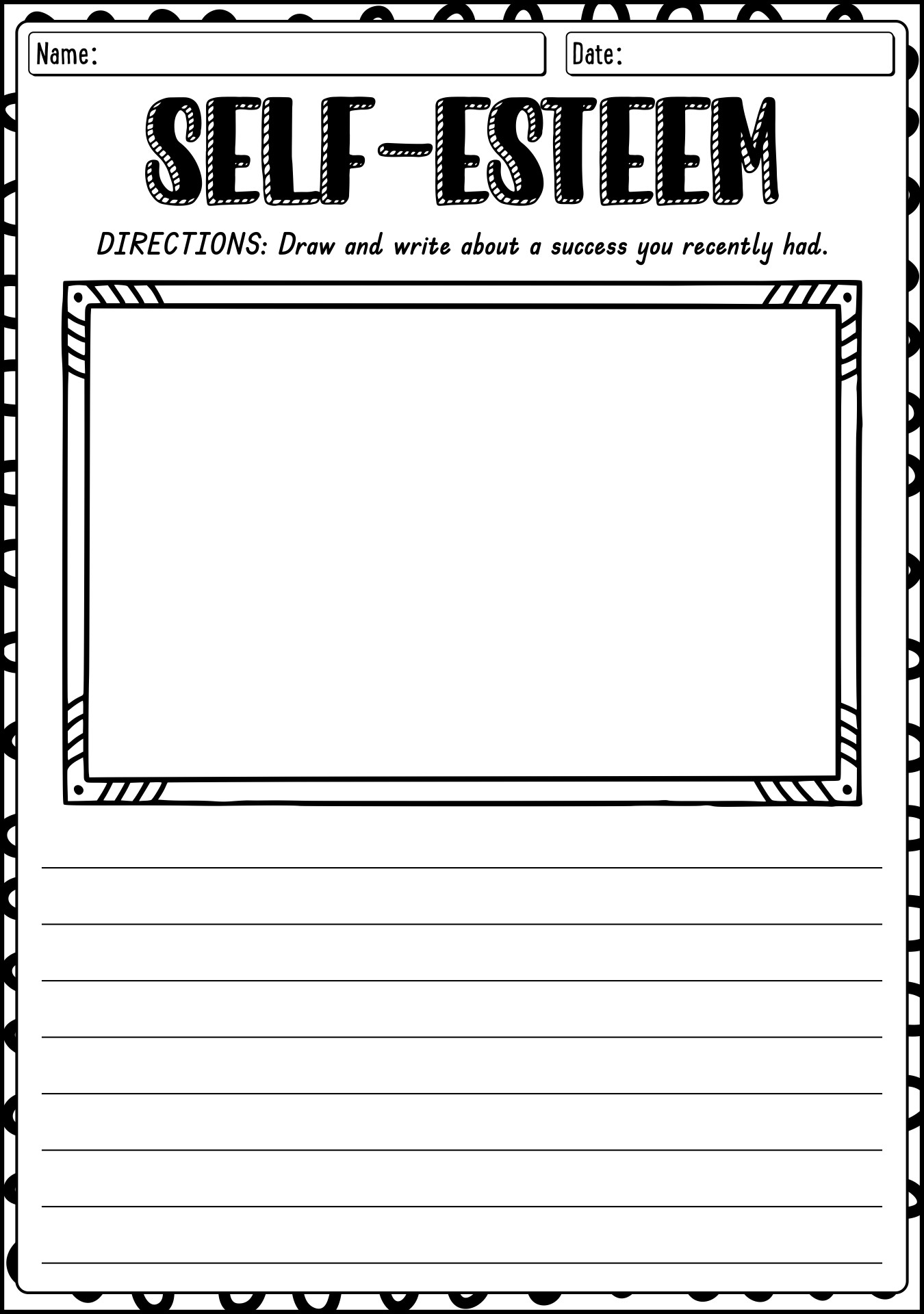 16 Self Esteem Worksheets Printable Free Free PDF At Worksheeto