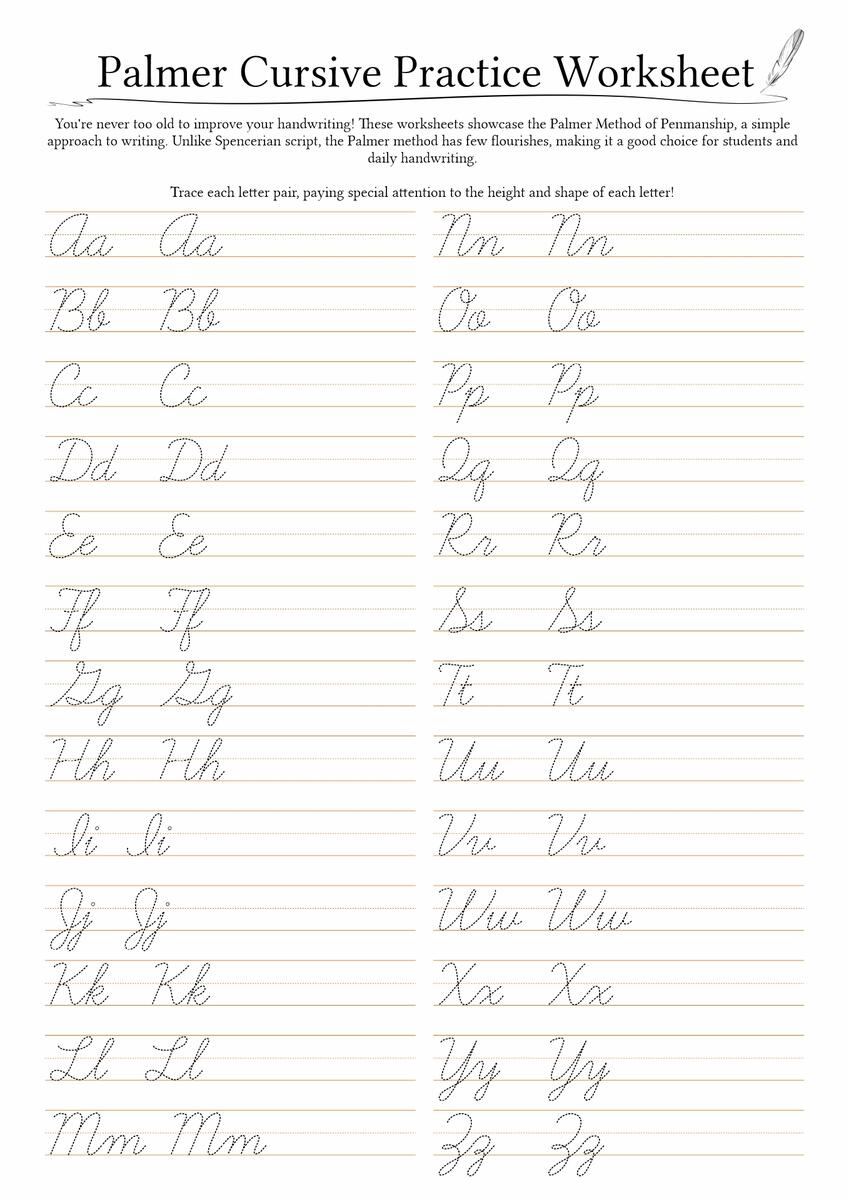 Printable Copperplate Calligraphy Practice Sheet PDF JPEG Etsy