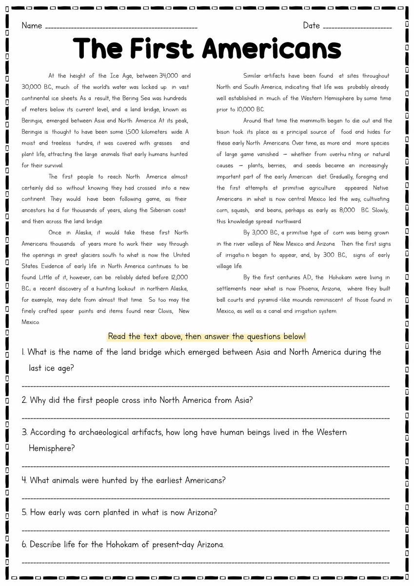 FREE Printable American Revolutionary War For Kids Reader
