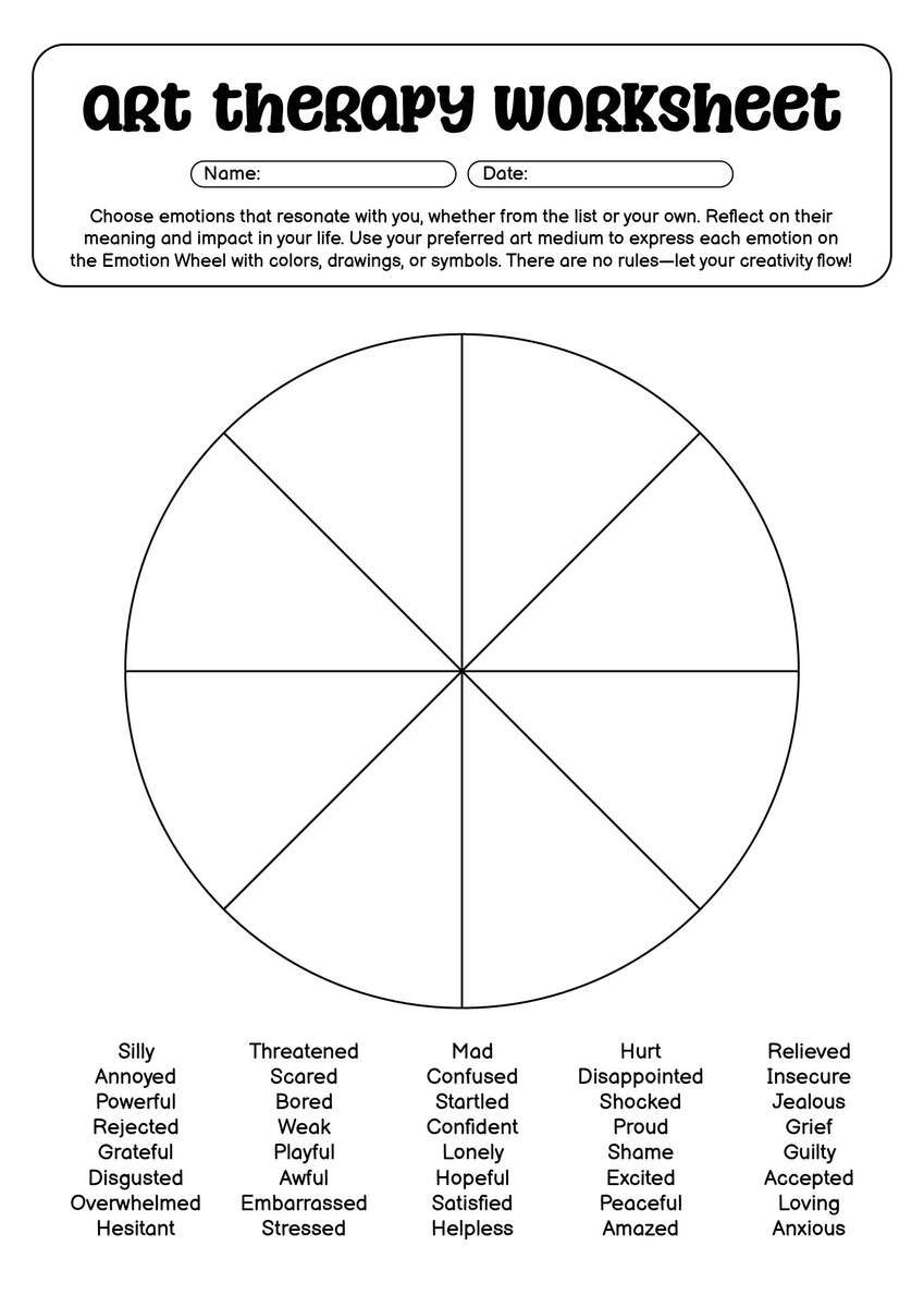 19 Free Group Therapy Worksheets Free PDF At Worksheeto