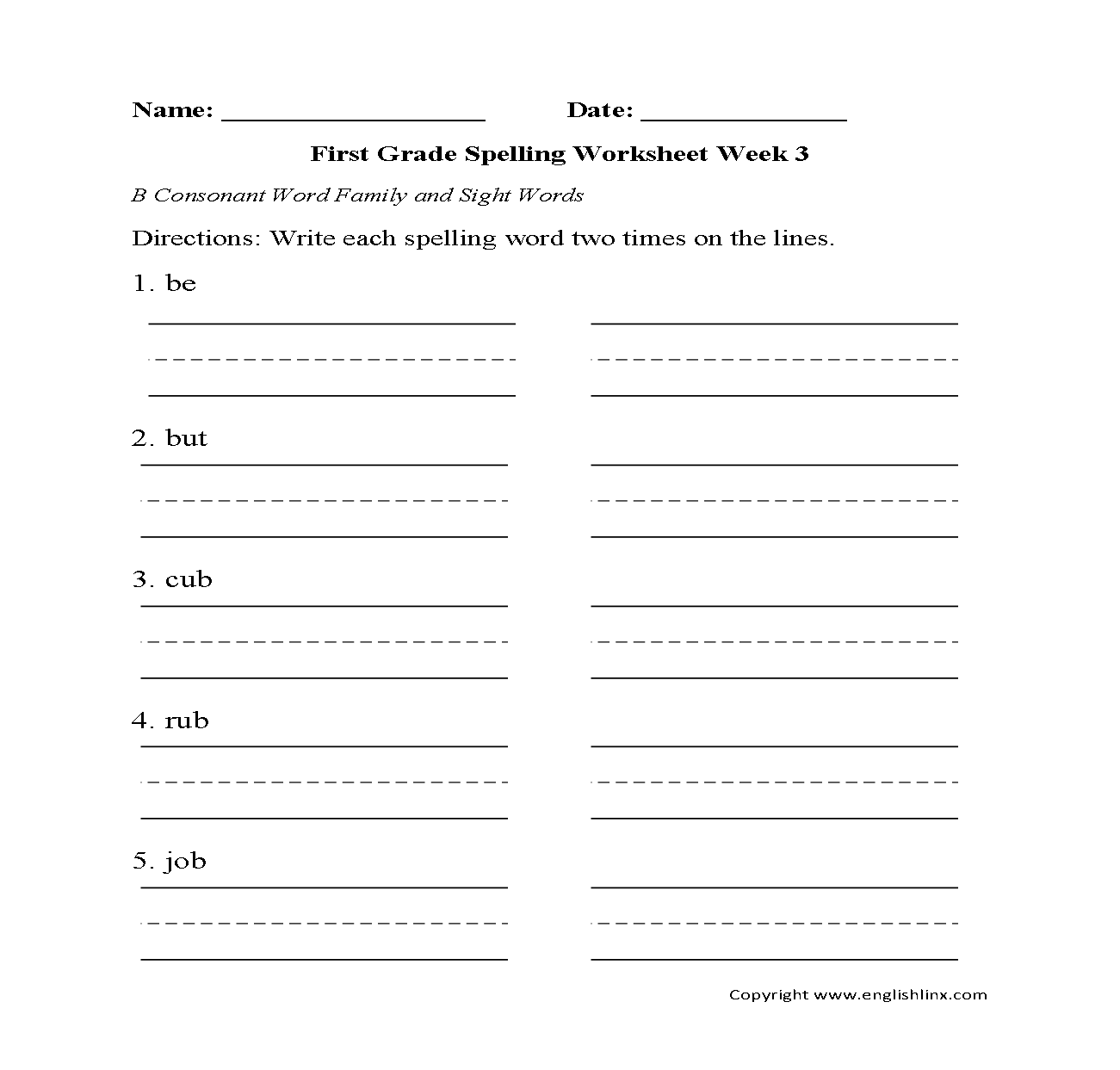Spelling Worksheets Free Spelling Curriculum From K12reader Worksheets Library