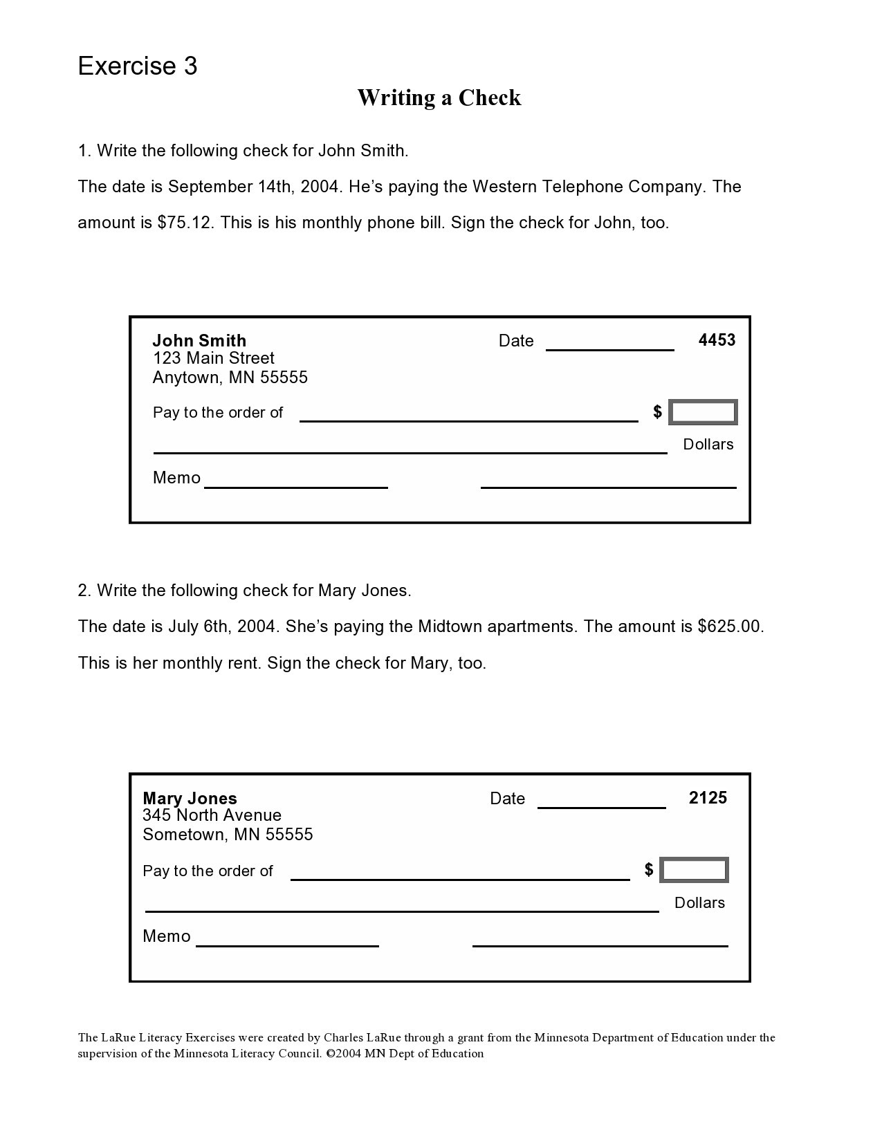23 Blank Check Templates Real Fake TemplateLab