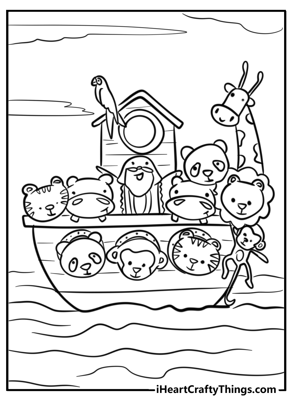 25 Noah S Ark Coloring Pages 100 Free To Print 25 Noah S Ark Coloring Pages 100 Free To Print