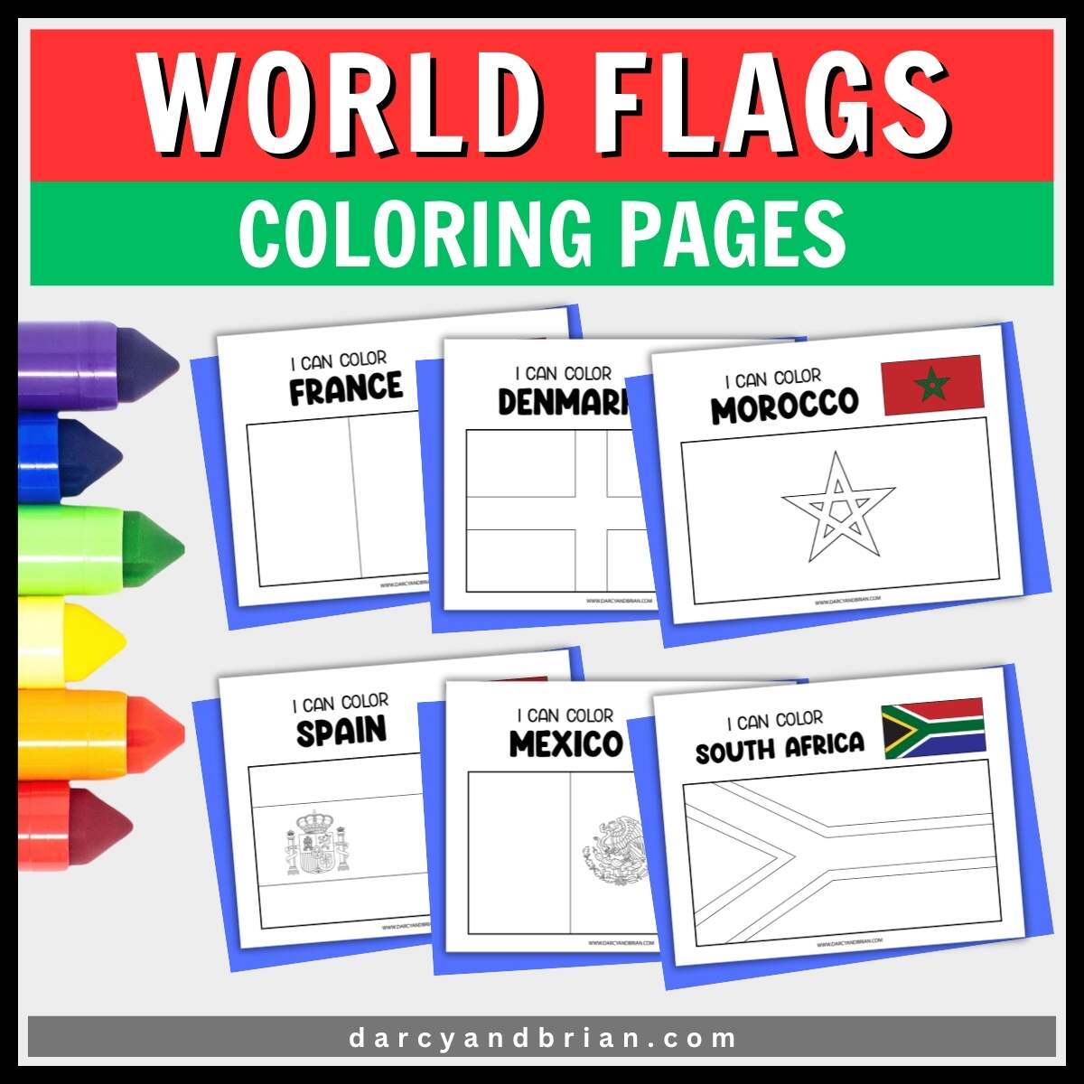 Worksheet On Geography For Preschool And School Kids Color The Flags Right Stock Illustration Illustration Of Flag China 164824449