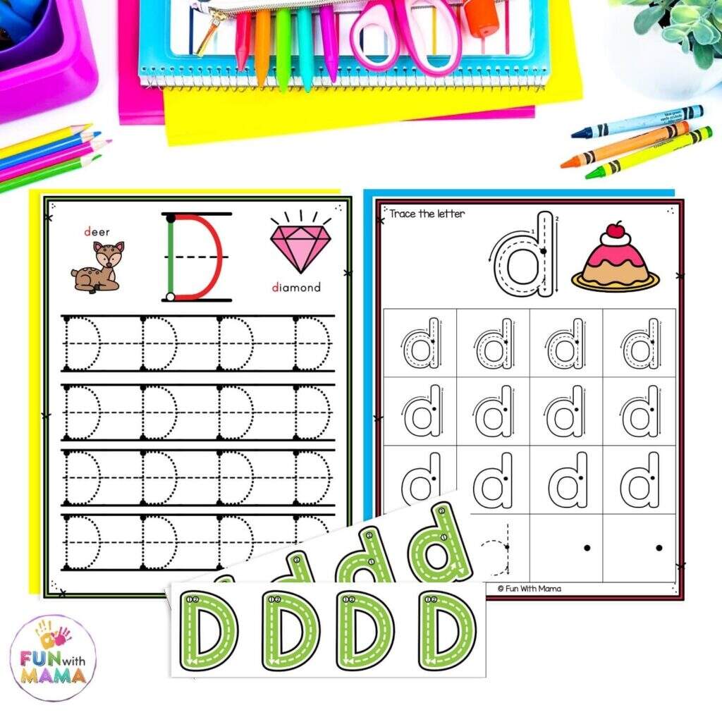 33 Letter D Worksheets Activities Fun With Mama