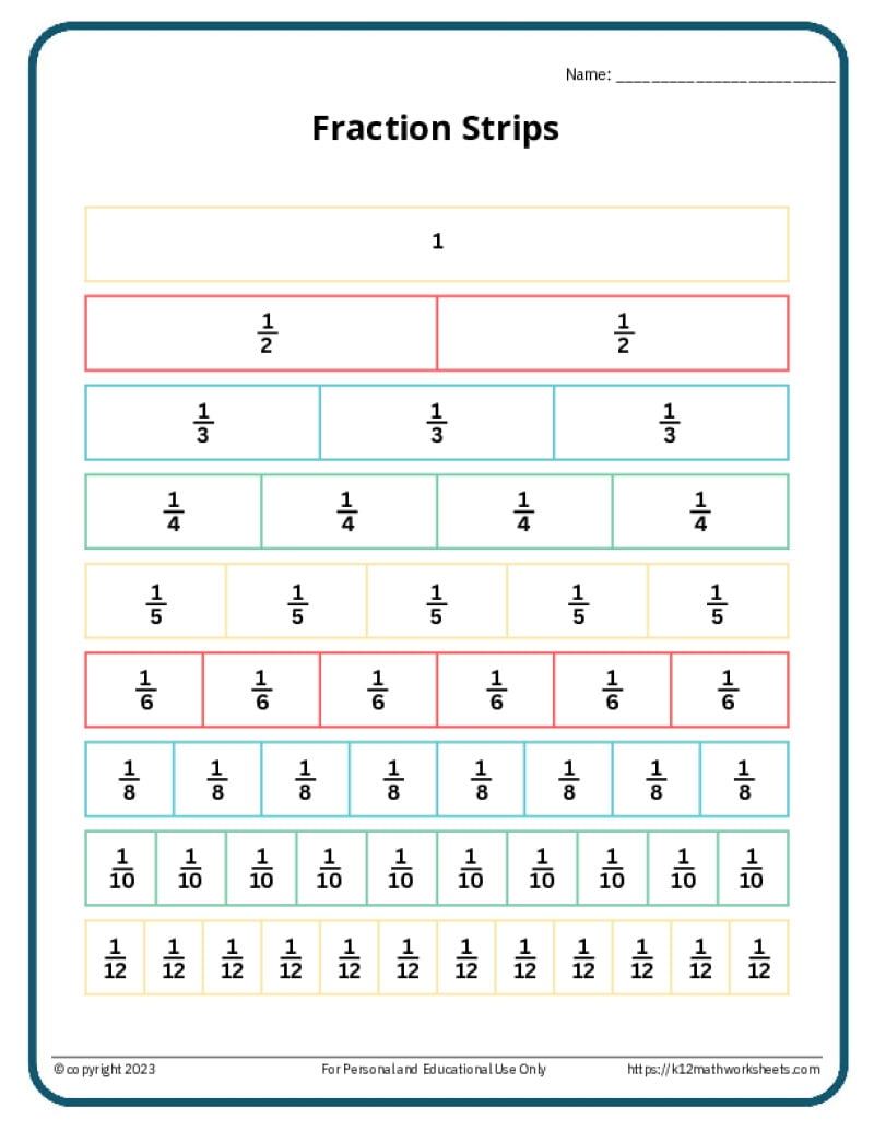 4th Grade Math Worksheets