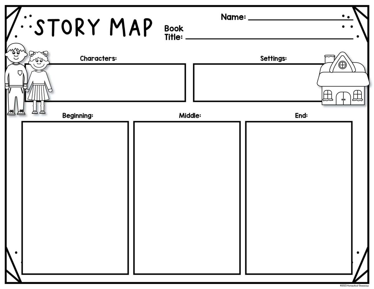 5 FREE Story Map Graphic Organizer Templates For Students 5 FREE Story Map Graphic Organizer Templates For Students