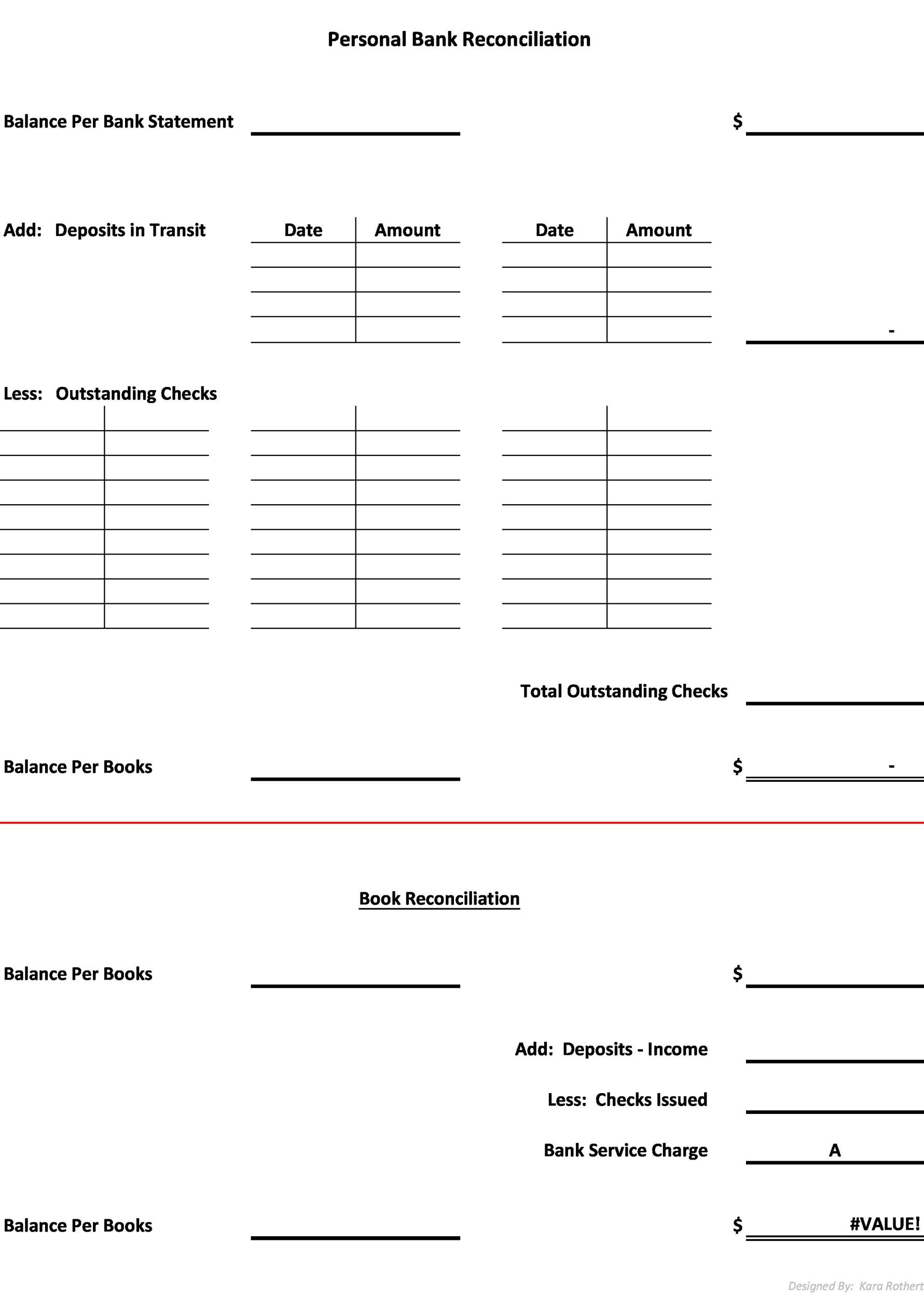 50 Bank Reconciliation Examples Templates 100 Free Bank Reconciliation Template Tips On How Accounting Teams Can Use It