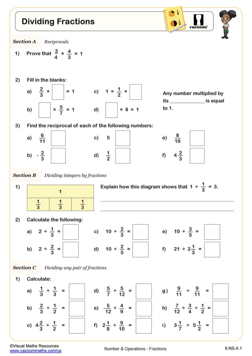 6th Grade Math Worksheets Printable PDF Worksheets Cazoom Math Free 6th Grade Math Worksheets Printable W Answers Mashup Math