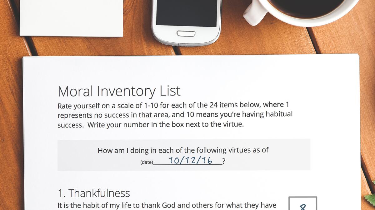 A Moral Inventory R L Solberg A Moral Inventory R L Solberg