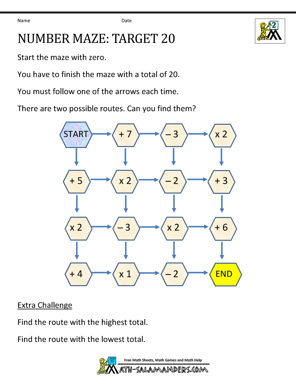 Fall Subtraction Within 10 Worksheet Free Printable Digital PDF