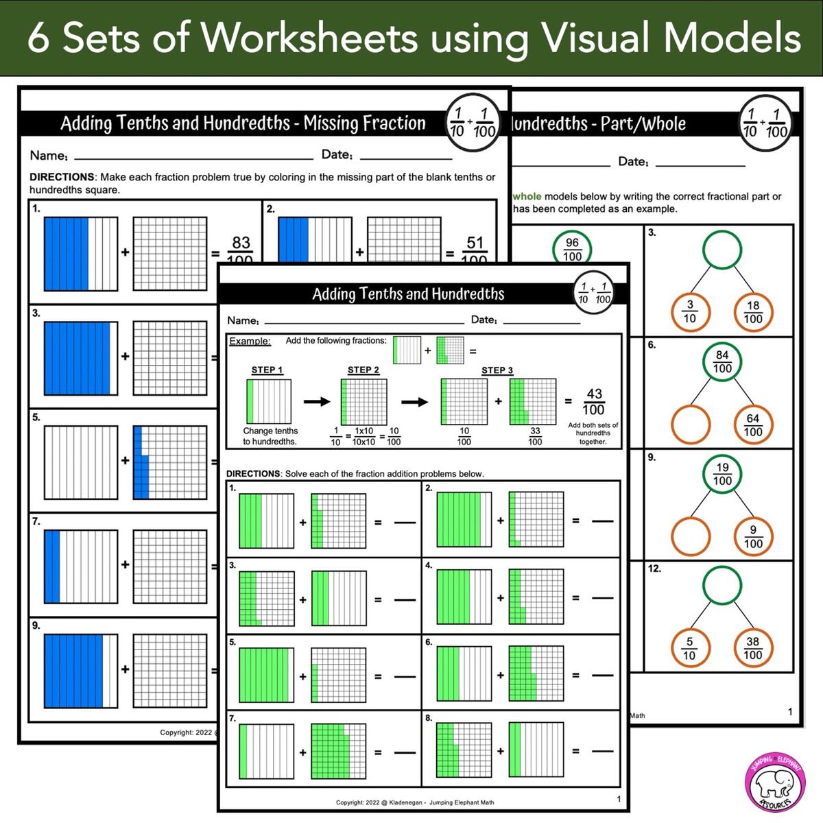Decimal Addition Worksheets 5th Grade