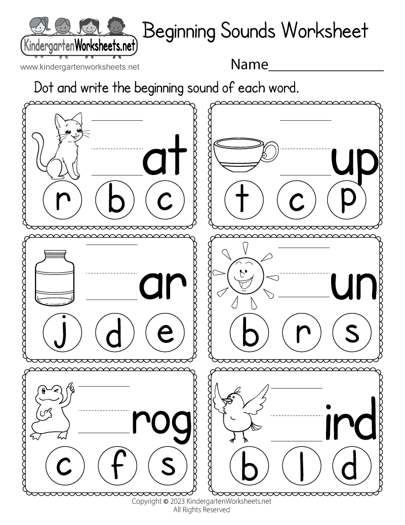 Beginning Sounds Worksheet Free Printable Digital PDF Cut And Paste Worksheets Printable Activities For Kids Free Printables Lettering SVG Files Tools Apps
