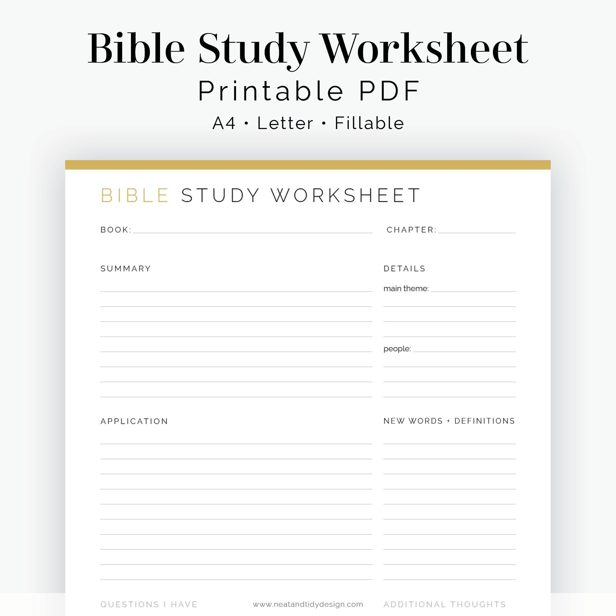 Bible Study Worksheet Fillable Printable PDF Journaling Devotional Journal Printable Bible Study Christian Diary Instant Download Etsy Bible Study Worksheets 10 Free PDF Printables Printablee