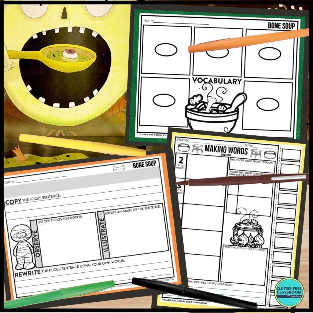Bone Soup Activities And Lesson Plans For 2026 Teaching With Jodi Durgin And Company