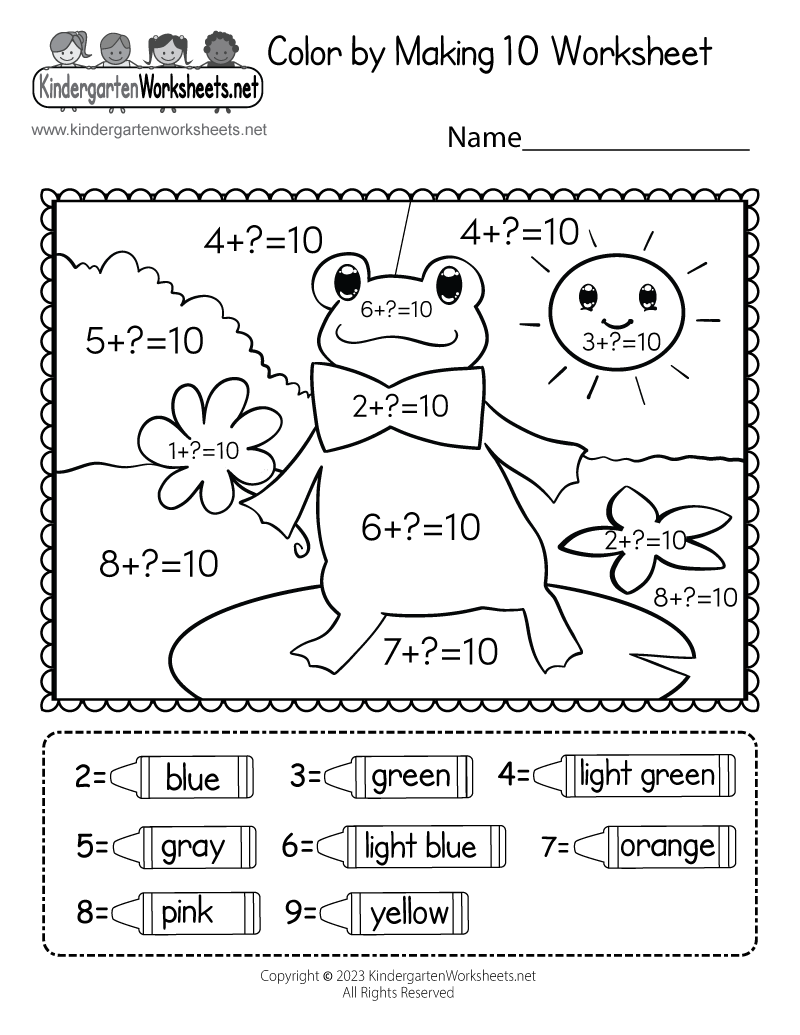Color By Making 10 Worksheet Free Printable Digital PDF Color By Making 10 Worksheet Free Printable Digital PDF