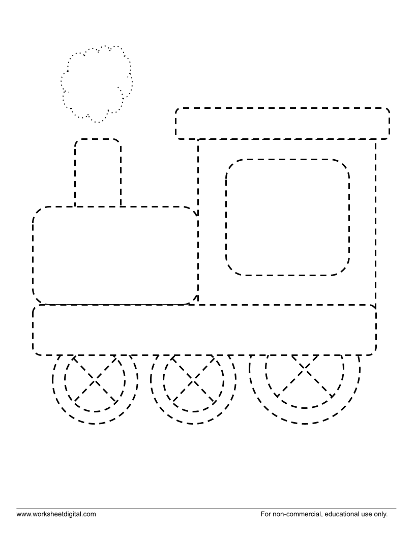 Coloring Train Worksheet Digital 1 Teacher Made Resources
