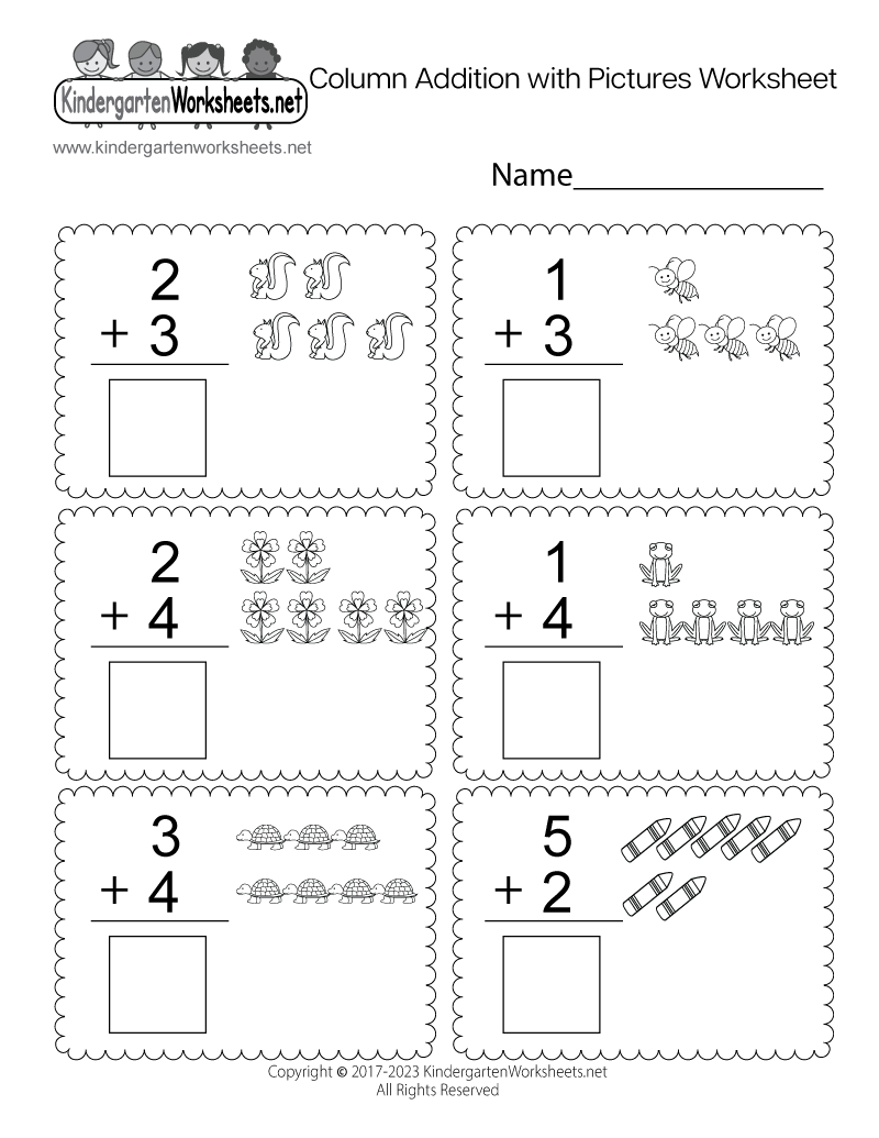 Column Addition With Pictures Worksheet Free Printable Digital PDF Fruit Picture Addition Worksheet Free Printable Digital PDF