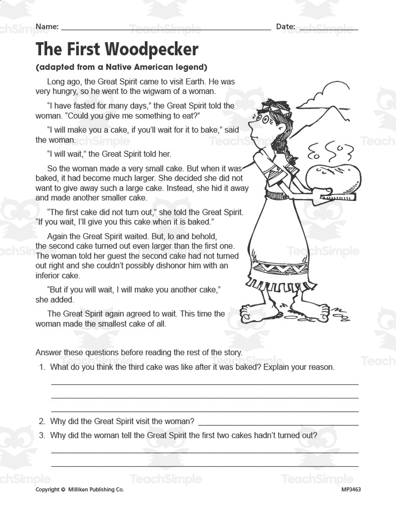 Compare And Contrast CCSS RL 5 3 Supplemental Worksheets For The Common Core By Teach Simple