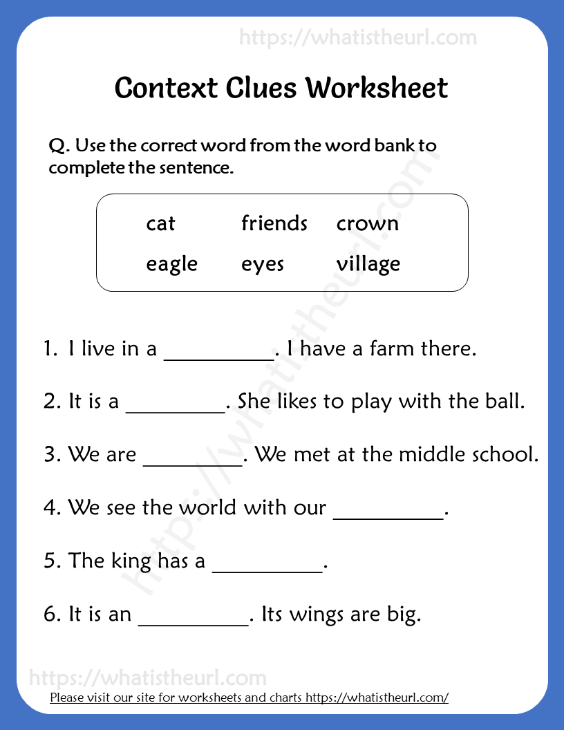 Context Clues Practice Assess FREE No Prep Printables For Worksheets Library Context Clues Practice Assess FREE No Prep Printables For Worksheets Library