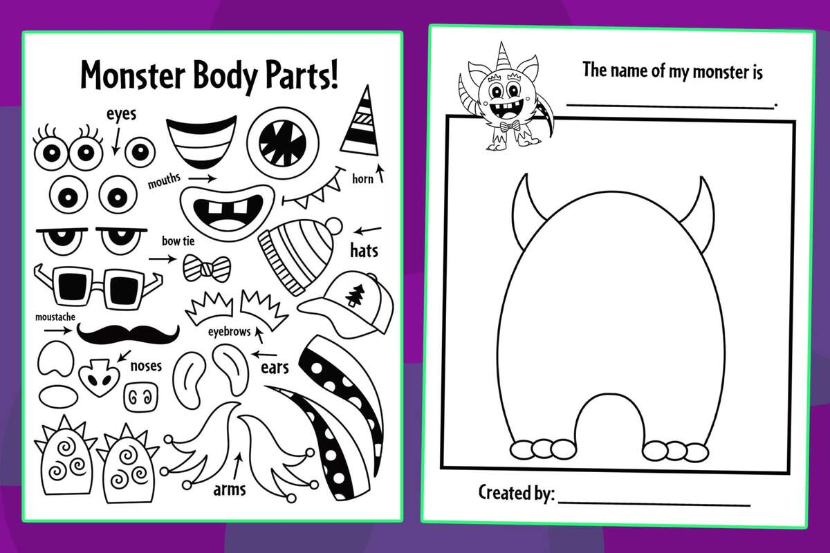 Create Your Own Monster The Hollydog Blog
