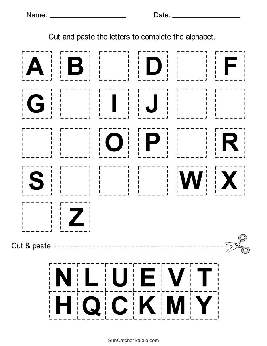 10 Printable Beginning Letters Worksheets For Kindergarten Preschool Homeschool Made By Teachers