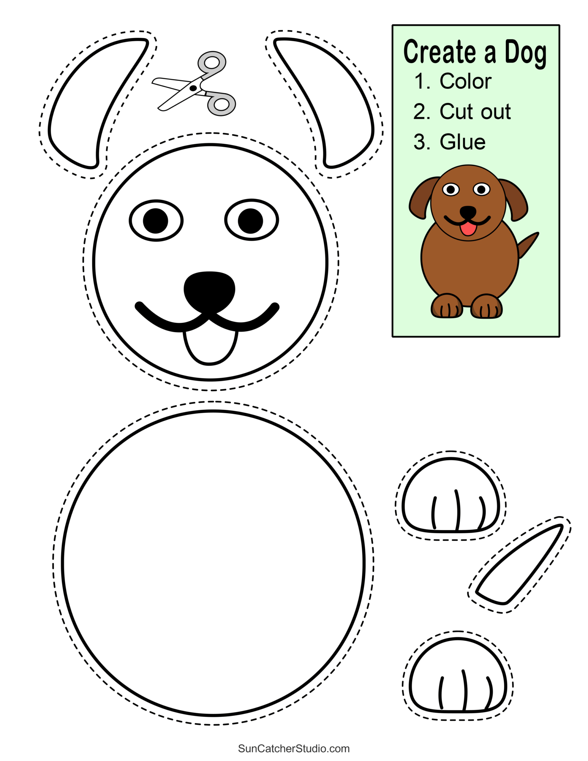 Cut And Paste Worksheets Printable Activities For Kids Free Printables Lettering SVG Files Tools Apps Cut And Paste Vocabulary Worksheet Free Printable Digital PDF