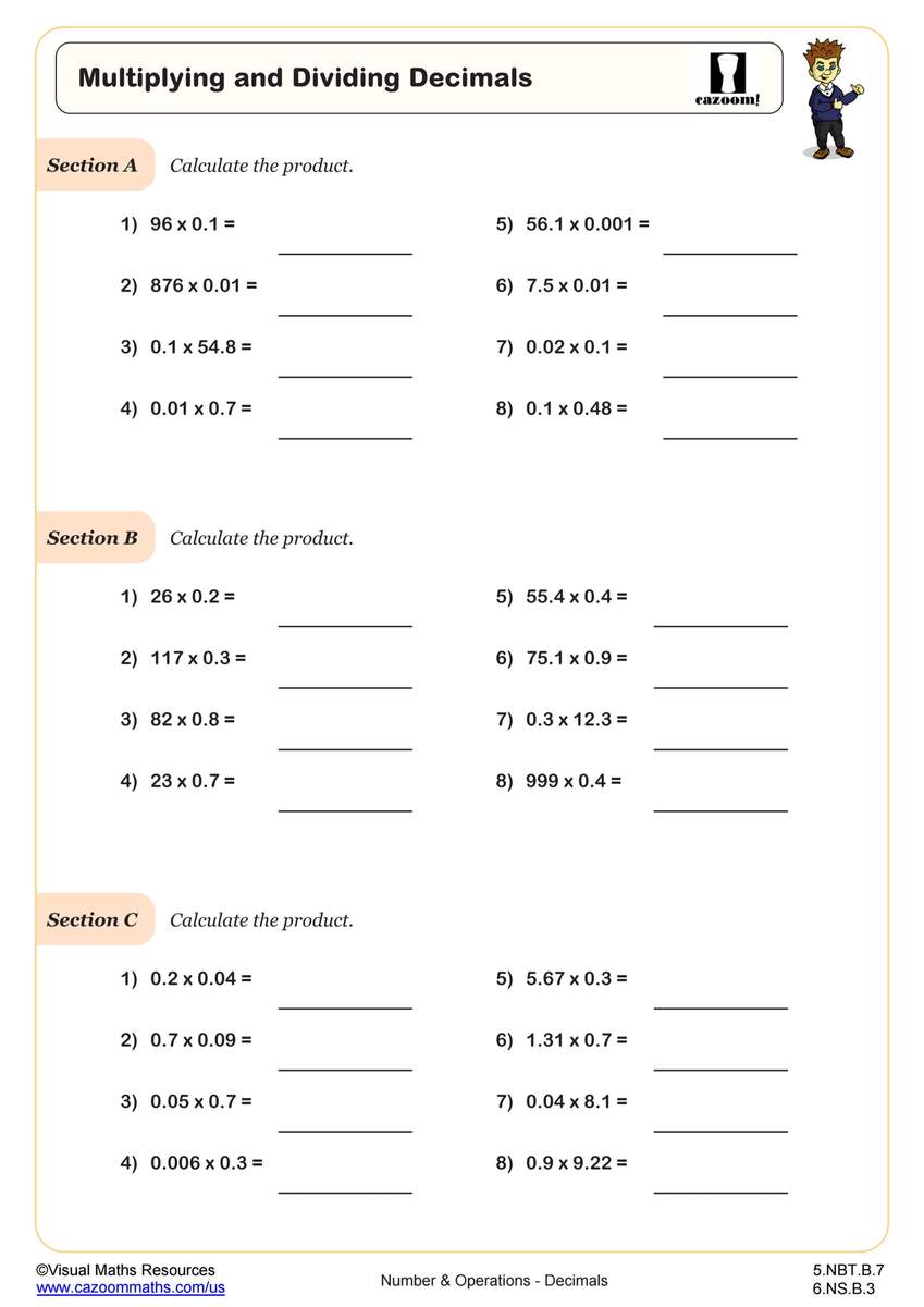Decimals Worksheets PDF Cazoom Math Worksheets Cazoom Math Decimals Worksheets PDF Cazoom Math Worksheets Cazoom Math