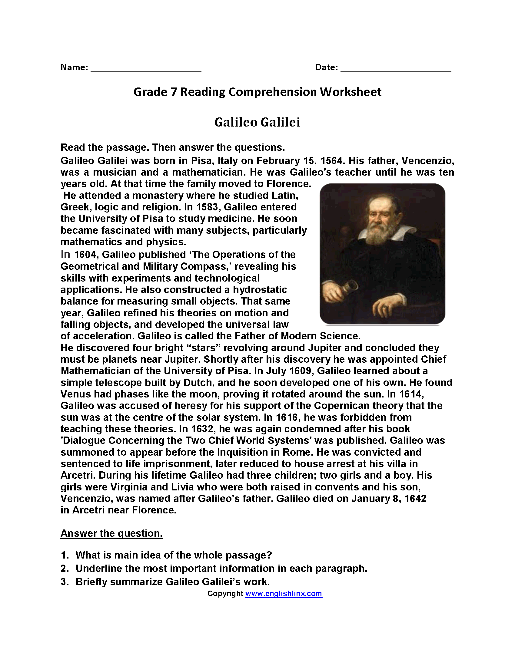 Discover 9 Grade 7 And 8 Worksheet And Reading Comprehension Worksheets Ideas On This Pinterest Board Reading Worksheets Comprehension Worksheets Reading Comprehension And More