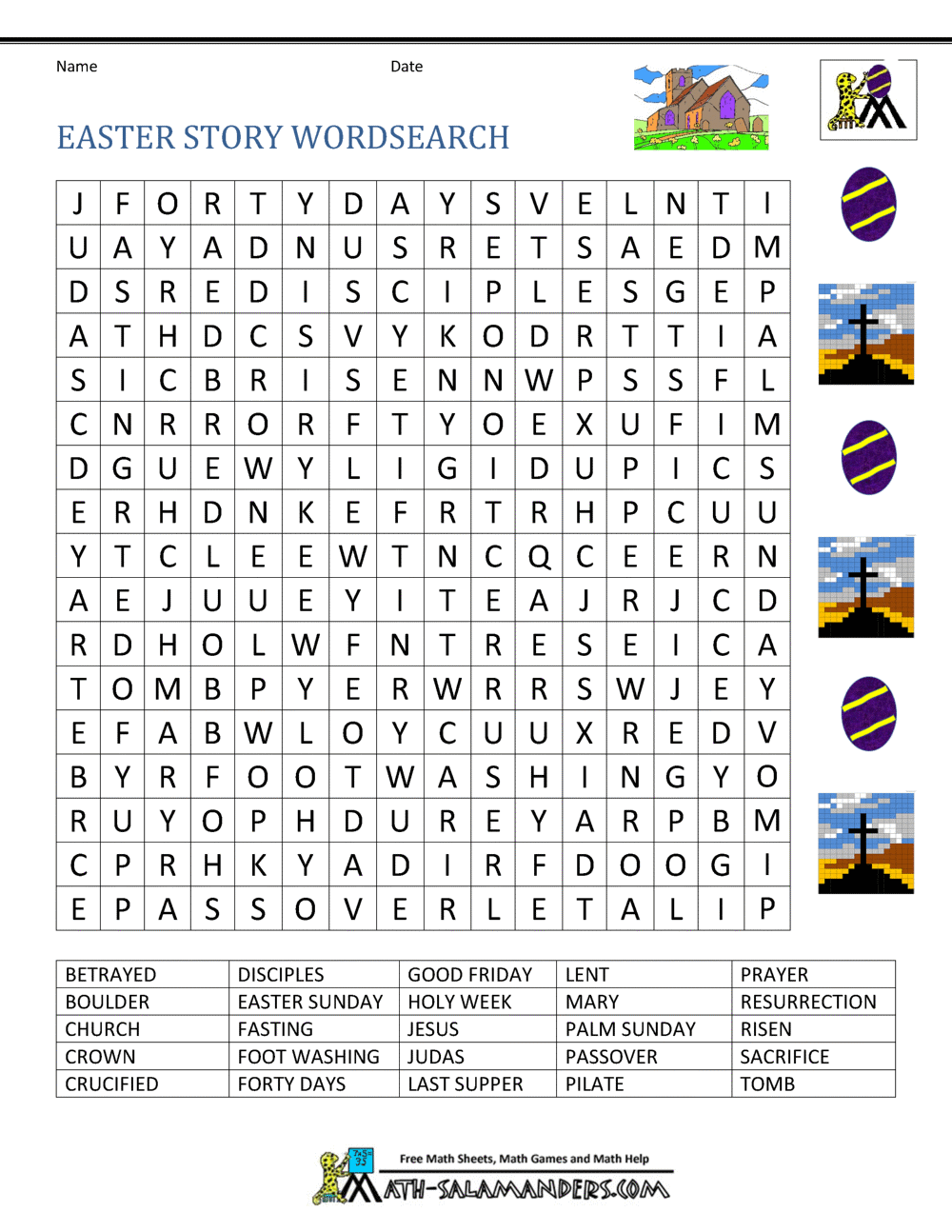 Easter Worksheets For Kids Free Easter Multiplication And Division Worksheets Homeschool Den