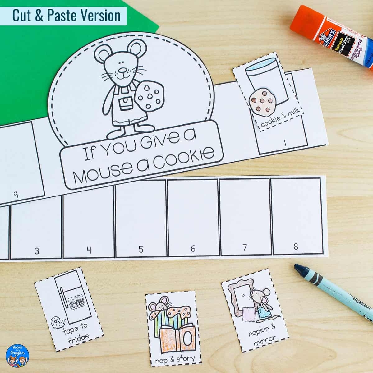 Easy If You Give A Mouse A Cookie Activity
