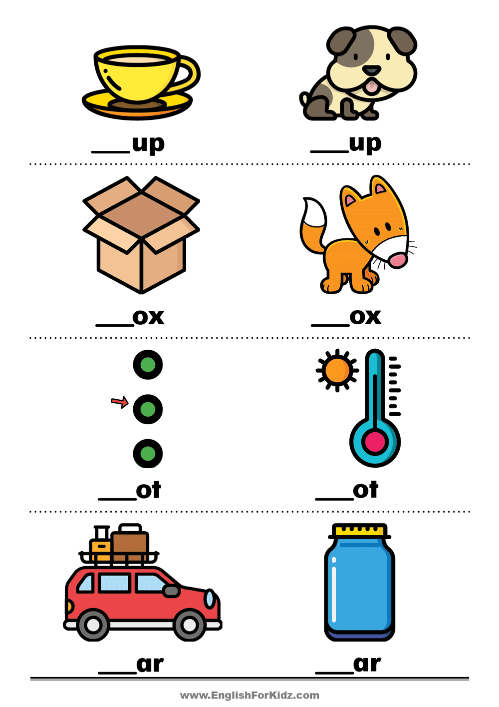 English For Kids Step By Step Missing Letters Worksheets Missing Letters Worksheet Kindergarten II PhonicsII