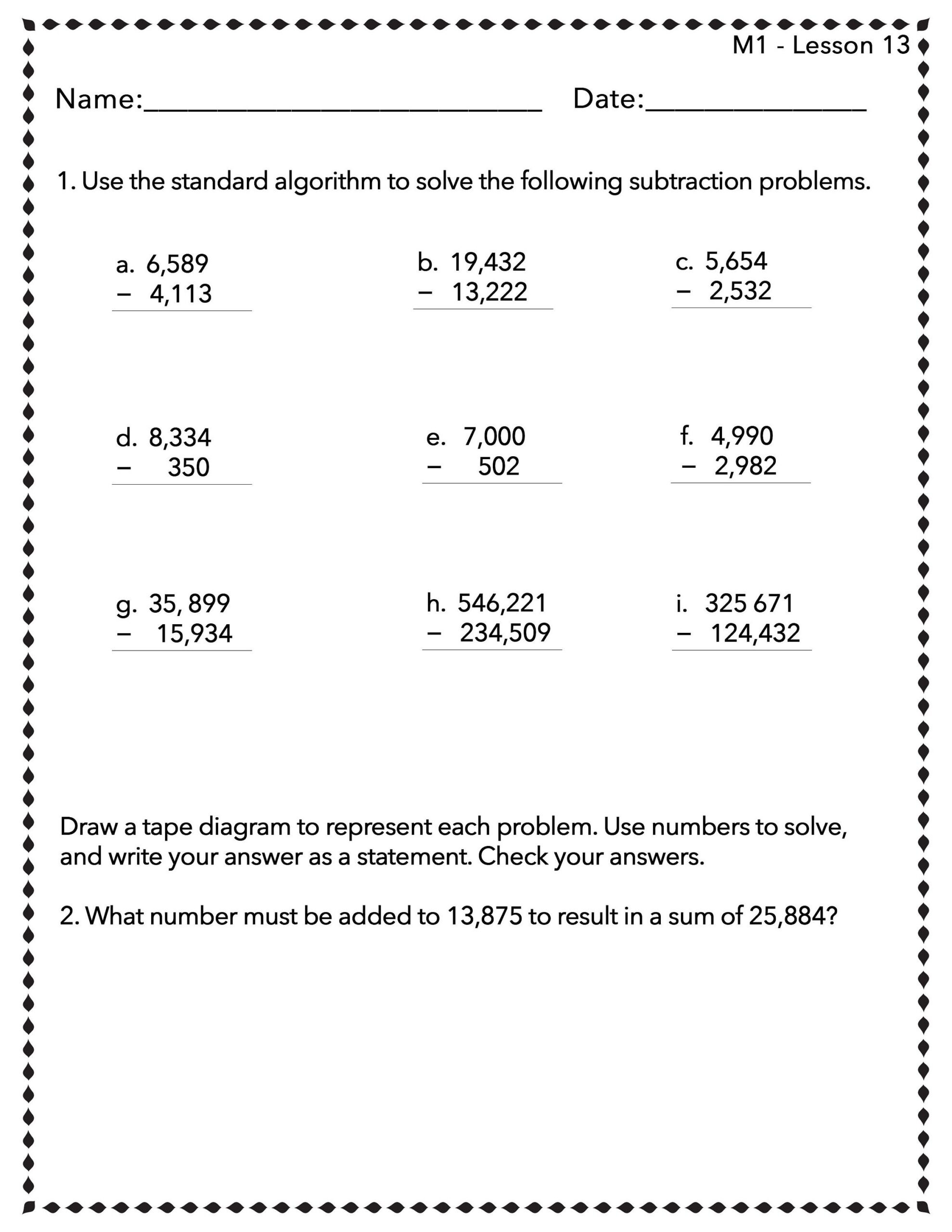 Eureka Math Engage NY Extra Worksheets For 1st Grade BUNDLE All Modules Etsy