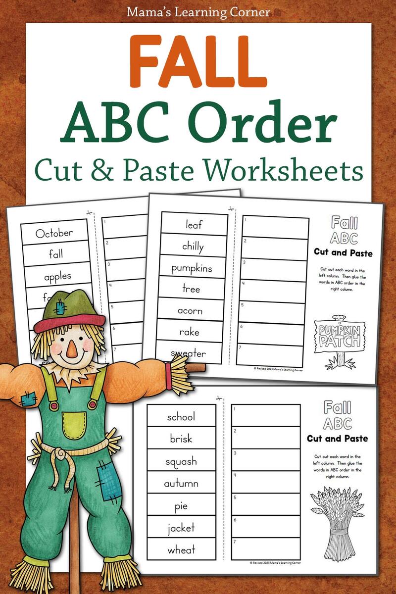 6 Printable ABC Order Work Mats Worksheets Preschool Kindergarten Phonics And Literacy Etsy