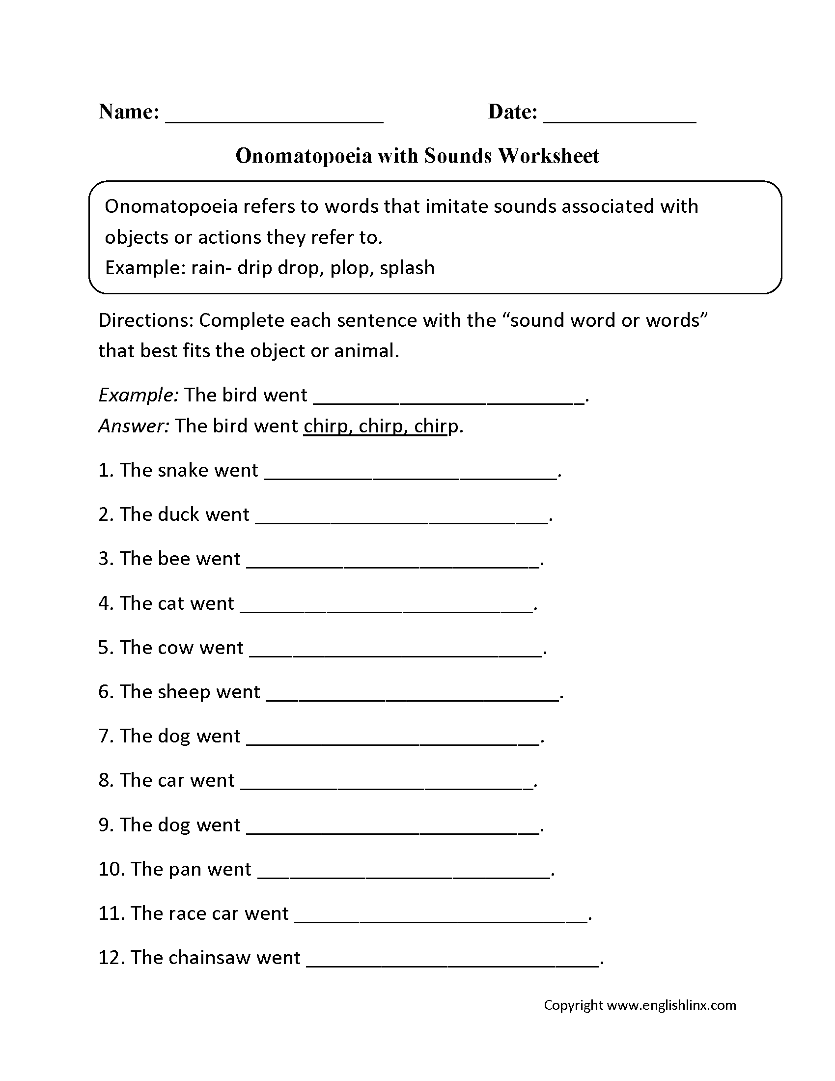 Storyboard That Free Figurative Language Worksheets