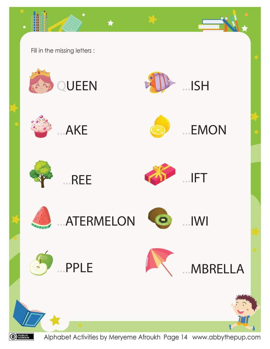 Fill In The Missing Letters Worksheet Free Printable Worksheets Fill In The Missing Letters Worksheet Free Printable Worksheets