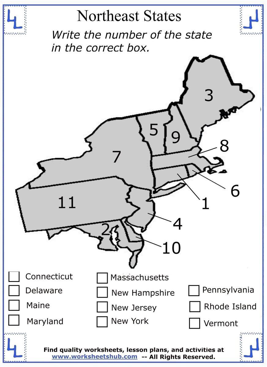 Fourth Grade Social Studies Northeast Region States And Capitals FREE Printable American Revolutionary War For Kids Reader