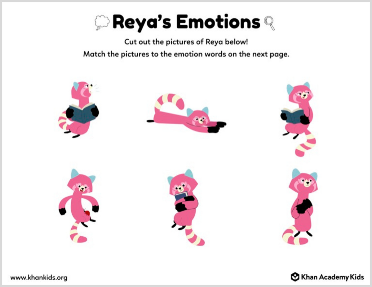 Free Activities Help Kids Learn About Feelings And Emotions Khan Academy Blog List Of Resources For Parents Khan Academy Worksheets Library