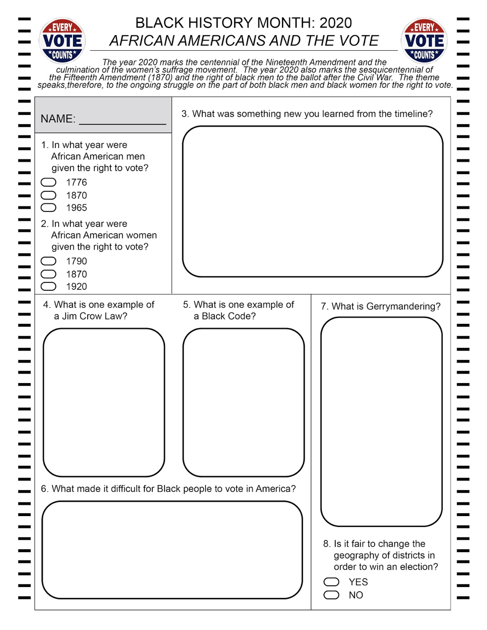 Free Black History Month Coloring Pages To Celebrate With The Family Or In The Classroom Hallmark Ideas Inspiration