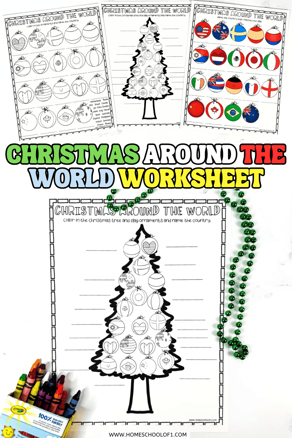 Free Christmas Around The World Worksheet Free Christmas Around The World Worksheet