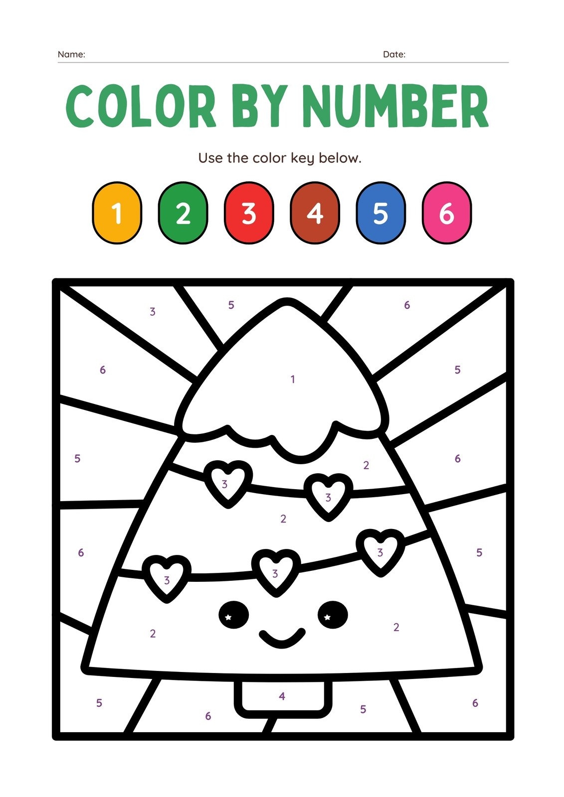 Christmas Preschool Math Activity Made By Teachers
