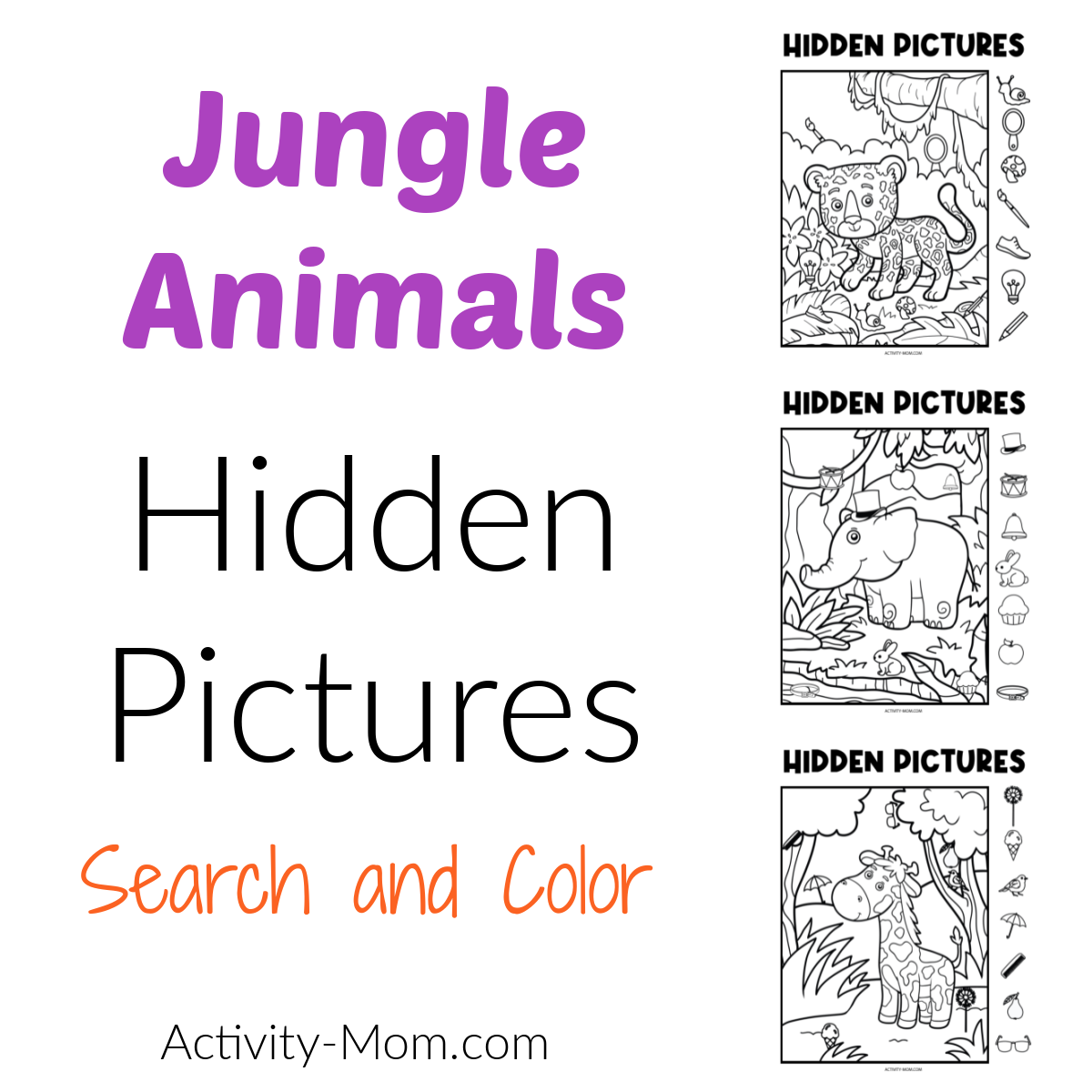Free Hidden Pictures Printables For Kids The Activity Mom