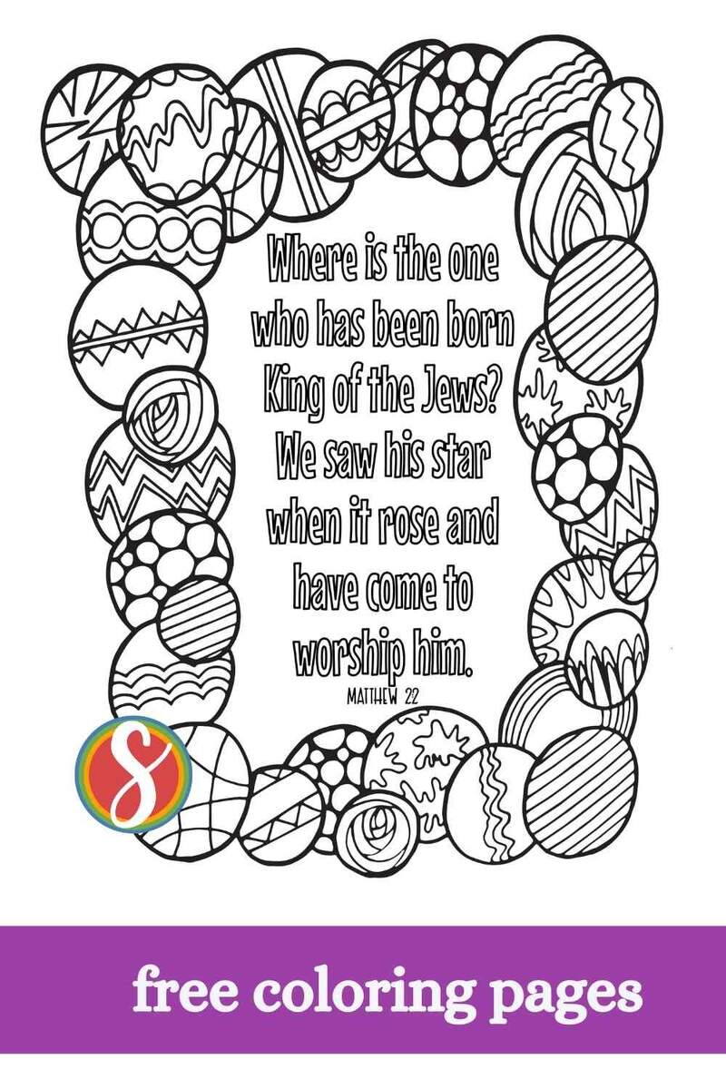 Free Matthew Scripture Coloring Pages Stevie Doodles Free Matthew Scripture Coloring Pages Stevie Doodles