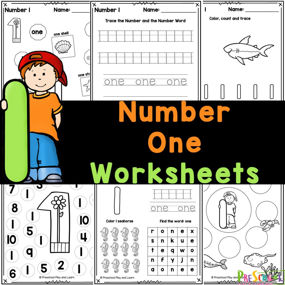 Free Preschool Printables Packet Number 1 Jennibeemine