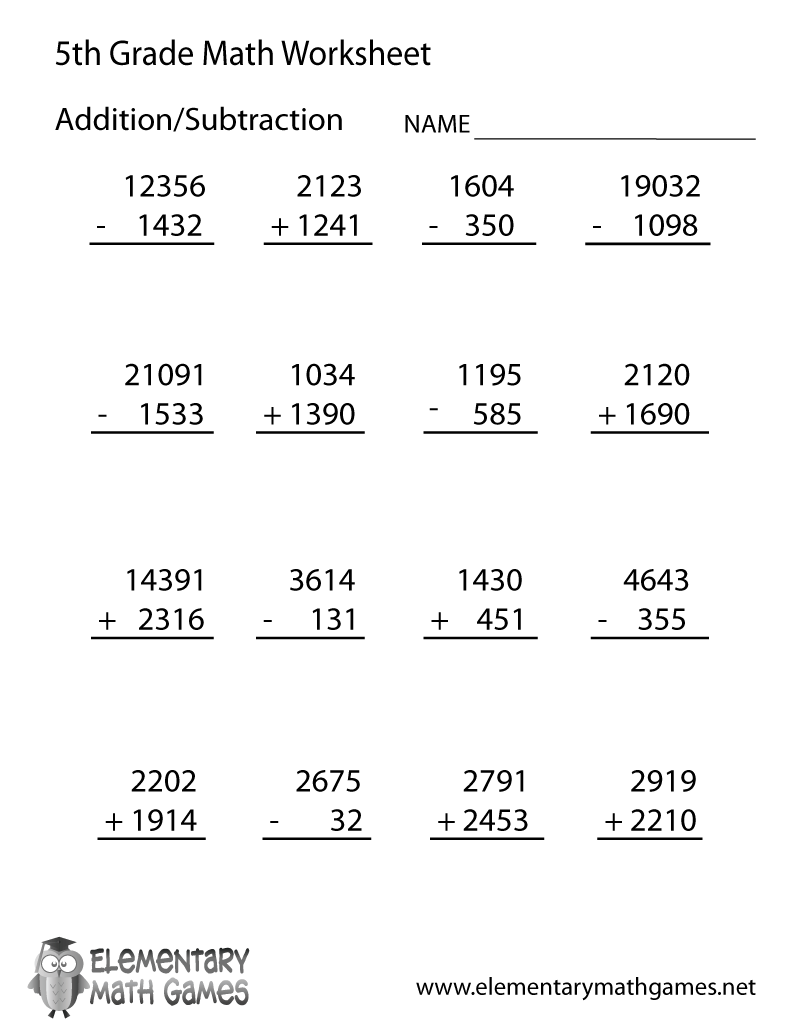 Free Printable Arithmetic Worksheet For Fifth Grade Grade 5 Multiplication Worksheets