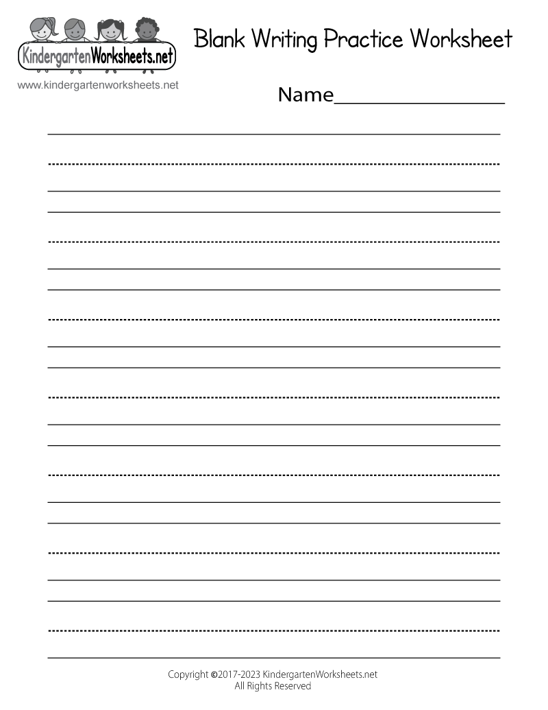Free Printable Kindergarten Writing Worksheets PDF Number Dyslexia